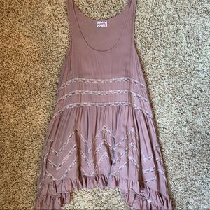 Pink Free People dress